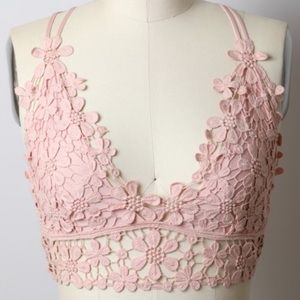 lilprettyposh Intimates & Sleepwear - Sweet Rose Crisscross Bralette lilprettyposh Intimates & Sleepwear - Sweet Rose Crisscross Bralette
